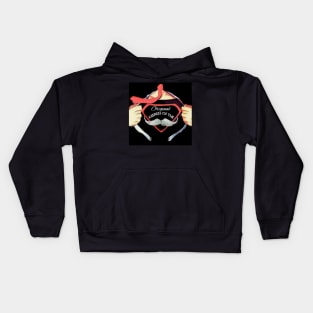 Keepers of the'Stache v2 Kids Hoodie